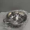 Peohud 304 Stainless Steel Hotpot Pot with Divider, 12 Inches Double-flavor Shabu Shabu Pot with Ladle and Slotted Spoon, Dual Sided Soup Cookware for Induction Cooktop Gas Stove