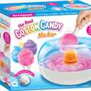 Cra-Z-Art Cotton Candy Maker, DIY Homemade Real Cotton Candy Machine for Kids, Comes with Paper Cones, and Measuring Spoons