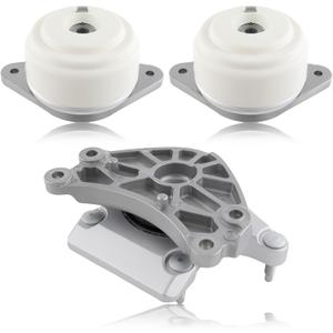 Carbhub 2042402017 Engine Motor Mount Kit fit for Mercedes-Benz C300 C350 GLK350 AWD Replace for A2042402017 2212400518 2042400618 2042401517 A0311A0006 Engine Motor Mount Trans Mount Set