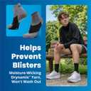 Balega Enduro LE Quarter Unisex Athletic Performance Running Socks (XL)