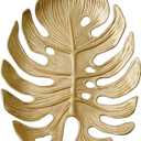 Small Leaf Shaped Trinket Dish, Decorative Gold Jewelry Dish Tray, Ring Hodler Dish Jewelry Organizer