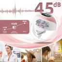 Hands-Free Wearable Electric Breast Pump, 3 Modes &15 Levels,320mmHg Strong Suction,Double-Sealed Leak-Proof Flange for Baby-Like Comfort,18/20/22/24mm Adjustable Flange, Pink 2-Pack Breast Pump Set