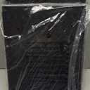 Metal Pegboard 12-Inch Tall x 16-Inch Wide Heavy Duty Wall Organizer for Home Garage Tool Storage 4pcs Black