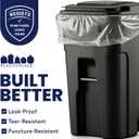 Plasticplace 95-96 Gallon Garbage Can Liners ,25 Count (Pack of 1)