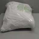 11 Pack Breathable Clothes Covers with Zip, Waterproof Dustproof Garment Covers Bags Dress Bag Covers Damp-proof Mens Suit Storage Bag for Wardrobe Storage and Travel(White)