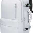 35L Travel Backpack | 180 All-Open Design | Multi-Pockets | Airline Approved Carry on |15.6 inch Laptop Compartment | USB Port |Perfect for Travel Business College Bookbags |Men Women, Grey