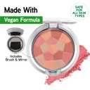 Physicians Formula Powder Palette Multi-Colored Blush, Silky Smooth Formula, Hypoallergenic, Blends Easily Without Irritation Blushing Berry