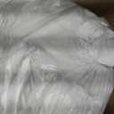 Luxudecor Boho Tufted Comforter Set King Size 3 Pieces White Shabby Chic Comforter Farmhouse Embroidery Bed Set Soft Comforter for All Seasons (White, 104''x90'')