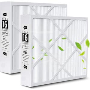 2 Pack X8788 Filter 20x26x5 Furnace Air Filter Replacement, Compatible with Lennox 8788 and Pureair PCO20-28 Air Cleaner, MERV 16 Filter