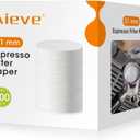 Aieve Espresso Paper Filter Compatible with Breville Barista Espresso Coffee Maker, 400 Pcs 51 mm Espresso Filter Puck Screen Portafilter Paper