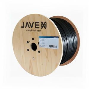 JAVEX CAT6 UTP Outdoor(1000 Feet), 550Mhz, 23AWG, CCA Ethernet Bulk Cable, Easy-Pull Box, 305m, Black