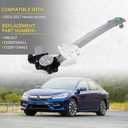 Front Left Driver Side Power Window Regulator with Motor Assembly Compatible for 2013-2017 Honda Accord, Replacement 748-017, 72250T2AA11, 72250-T2AA11