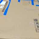 ZYBT Rattan Coffee Tables for Living Room, Small Coffee Table for Small Spaces, Round Coffee Table with Storage, Wooden Circle Center Tea Table (Natural)