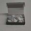 Amerdeco 10 Pack 1-1/4inch Shiny Brushed Satin Nickel Cupboard Drawer Knobs Kitchen Cabinet Knobs Single Hole Cabinet Handles K0003BSN