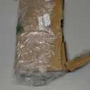 Hausse 10 Pack Reflective Pinwheels with Stakes (Assembly Required), Extra Sparkly Pin Wheel for Garden Decor, Bird Repellent Devices Deterrent to Scare Birds Away from Yard Patio Farm (Silver)