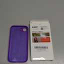 Vooii Compatible with iPhone 17e Case and for iPhone 16e Case, Liquid Silicone Upgrade [Camera Protection] [Anti-Scratch Microfiber Lining] Shockproof Phone Case for iPhone 17e/16e 6.1" - Neon Purple