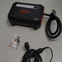 R8 Tire Inflator Portable Air Compressor, DC 12V Air Compressor Portable with Large Dual Digital Screen, 3X Faster Inflation Air Pump for Car, Bike, Ball, Motor (Red)