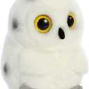 Set of 5 Toys Robyne Bunny Rabbit Squishville, Squeezamal plush toy, BumBumz GardenBumz, BumBumz RetroBumz, Aurora World Snowy Owl plush toy