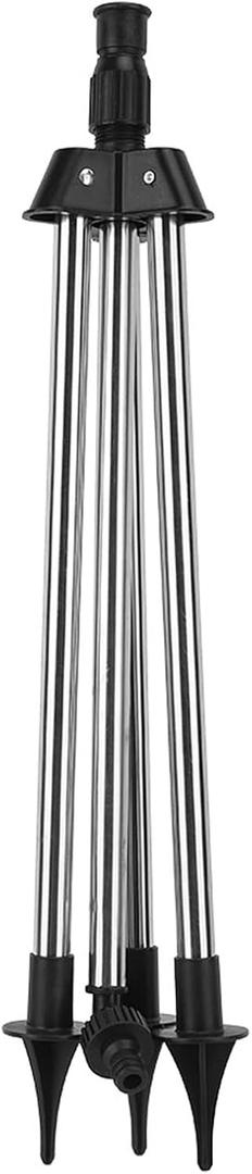 Heavy Duty Tripod Base, Telescoping Irrigation Watering Sprinklers Holder Extends Up to 90 cm, G1/2 Tripod Sprinklers for Yard Lawn Garden
