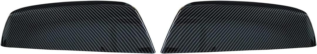 Pair Carbon Fiber Pattern Mirror Caps Cover Compatible with GMC Chevrolet Silverado Sierra 1500 2014-2018/2500 HD 3500 HD 2015-2019 Pick up Replacement for 22919757,22919758. Pair Carbon Fiber Pattern Mirror Caps Cover Compatible with GMC Chevrolet Silverado Sierra 1500 2014-2018/2500 HD 3500 HD 2015-2019 Pick up Replacement for 22919757,22919758.