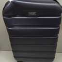 Wrangler 21.5" Spinner Carry-On Luggage, Navy Blue