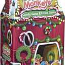 Hasbro Gaming Barrel of Monkeys: Candy Cane Holiday Edition Game for Kids Ages 3+