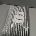 BSICPRO Bathroom Rugs and Mats Sets, 2 Piece Thick Absorbent Chenille Non Slip, Soft Shaggy Floor Mats, Machine Washable (20" x 47" Plus 16" x 24", Gray) (Grey)