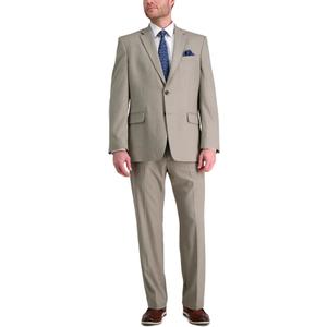 J.M. Haggar Men's Suit Jacket Pant, Oatmeal, 46