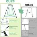 Sensory Swing Set with Stand, Printed Sensory & Pod Swing for Kids