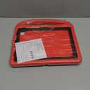 Lainergie Kids Case for iPad (A16) 11th/10th Generation 2025/2022, iPad 10.9 Case 10th Generation Lightweight Shockproof Kids Friendly Cover with Handle Kickstand for 10.9 iPad 10th Gen 2022, Red