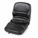 NLQR Universal High Back Seat with Slide Rails Compatible with Case Backhoe 580C 580D 580E 580K 580L 580M 580N 590, Forklift Skid Steer Loader Mower