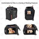 EliteField Deluxe Rolling Backpack Dog & Cat Carrier, 18.0"L x 13.5"W x 9.0"H
