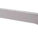 HarJue Shower Arm with Flange and Teflon Tape, Wall Mounted Square Shower Pipe 304 Stainless Steel Extension Arm for Fixed Shower Head & Handheld Shower (10 Inch, Brushed Nickel)