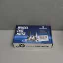 20 Pcs M14x1.5 Lug Nuts Chrome Compatible with Wrangler Gladiator Cherokee Grand Ram 1.46 Inch 7/8 Hex OEM Factory Style Large Acorn Seat Wheel Lug Nuts