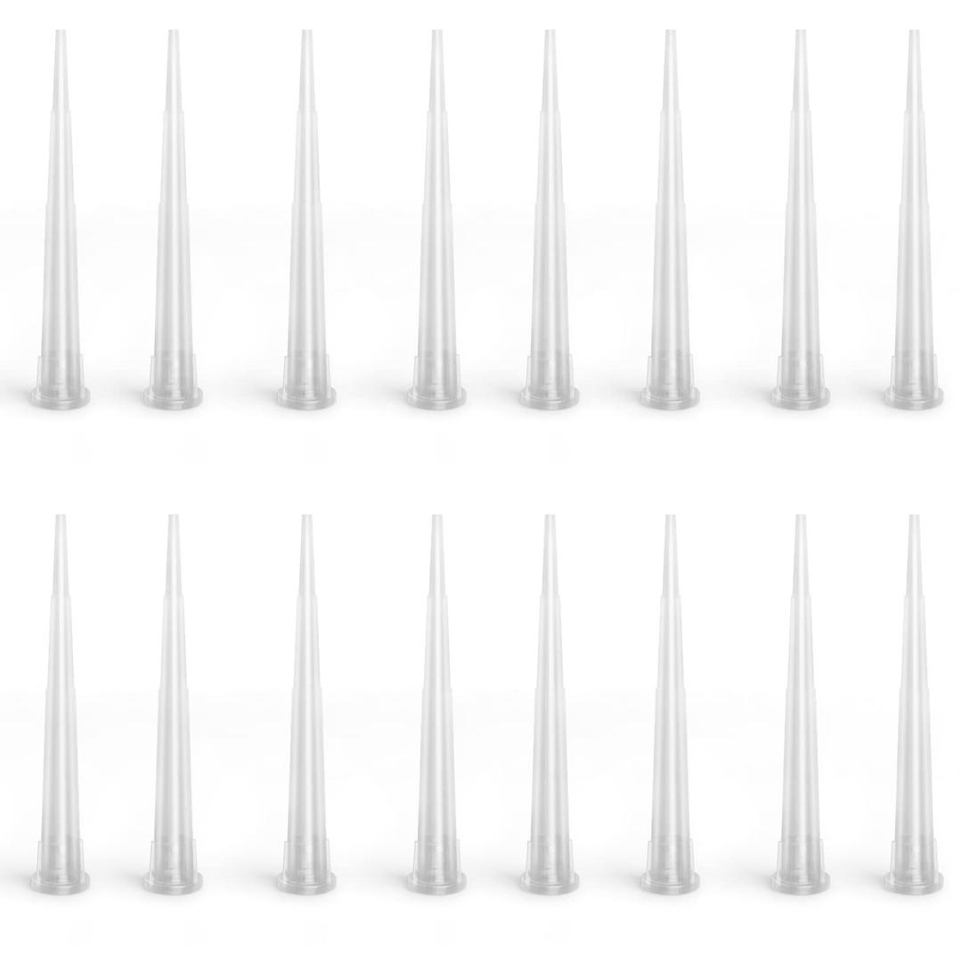 ONiLAB Pipette Tips 10 UL 1000 PCS Laboratory Universal Plastic Liquid Pipettor Tips Polypropylene (PP) Autoclavable, Transparent