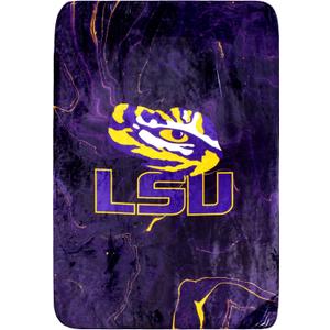 College Covers Everything Comfy LSU Tigers Color Swept Soft Throw Blanket, 30" x 40"