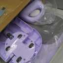 Pilates Board, 6-in-1 Pilates Reformer for Core & Full Body Workout, Portable Home Gym Equipment with Smart LED Digital Display, Pilates Trainer for Women, Beginners (Purple)