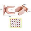 Door Lever Lock (2 Pack)  Child & Pet Safety Lock for Door Handles  No Drill, 3M Adhesive  One-Handed Operation for Adults  Strong & Easy Install