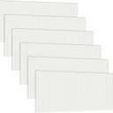 Pangda 6 Pack Replacement Fluorescent Light Covers Clear Acrylic Ceiling Lighting Panel Flat Sheet for Overhead Fixtures, 22.5 x 46.5 x 0.1 Inch