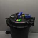 Bio Pressure Pond Filter, with 13W UV-C Light, 2630 GPH Suitable for Koi Ponds up to 1300 Gallons or Landscape Pools up to 2600 Gallons