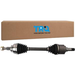 TRQ Front Left CV Axle Assembly Manual Transmission Compatible with 2013-2018 Ford Focus ST RS Driver Side