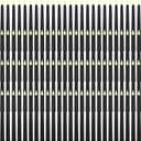 Baquler 100 Pcs Black 9.7 Inch LED Flameless Taper Candles Bulk Battery Operated Taper Candles Flickering Candlesticks for Wedding Church Holiday Table Decoration