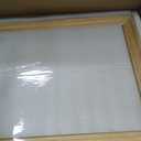 Large Floating Frame for Pressed Flowers Frame 16x20 Shadowbox Frames Red Oak Wood Floating Picture Frame Double Glass Picture Frame For Press Flowers Frames, 16x20/UV Crystal Glass
