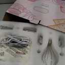 300W Compact Lightweight Electric Hand Mixer, with Powerful Quiet DC Motor for Baking, Cake, Brownies, Cookie Dough, Ideal for Home Kitchen (White)