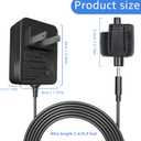 12.6V Pool Cleaner Charger.Compatible with Pool Blaster Water Tech Power Cord, Max Li CG, iVAC 360 Li, Max Li HD, Max Li, Millennium Li, Volt FX-8 Li Pool Vacuum Cleaner.(6.5Ft Black)