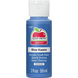 Apple Barrel Acrylic Paint, Blue Kazoo (2 Fl Oz (Pack of 1))