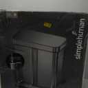 simplehuman 58 Liter / 15.3 Gallon Rectangular Hands-Free Dual Compartment Recycling Kitchen Step Trash Can with Soft-Close Lid, Brushed Stainless Steel