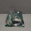 Horaldaily Green Tablecloth 60x60 Inch Round, Solid Round Table Cloth with Golden Christmas Tree Sequin, Thanksgiving Christmas Table Cover for Wedding, Party, Banquet, and Events