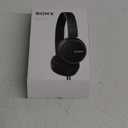 Sony ZX Series Wired On-Ear Headphones, Black MDR-ZX110