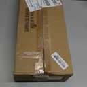 Brushed Nickel Door Knobs Interior Keyless Knob, Privacy Door Knob with Lock, 5 Pack Door Locks for Bedrooms Bathroom, Reversible for Left/Right Door Handle